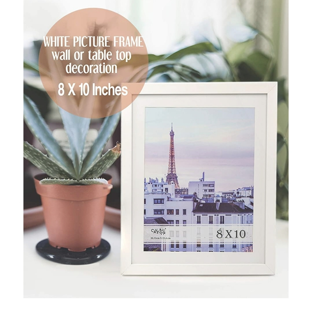 ๐๏ธ Set of 5 Ivory White 8 x 10 Picture Frames - Picture 2 of 6